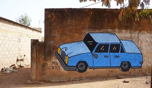 blue car marto africa
