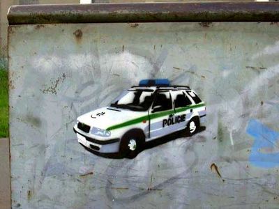  police car czech-republic