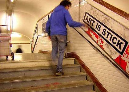  artisstick subway paris