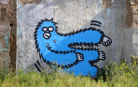  lesec blue monkey volos greece