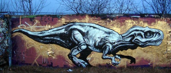  roa dinosaur berlin germany