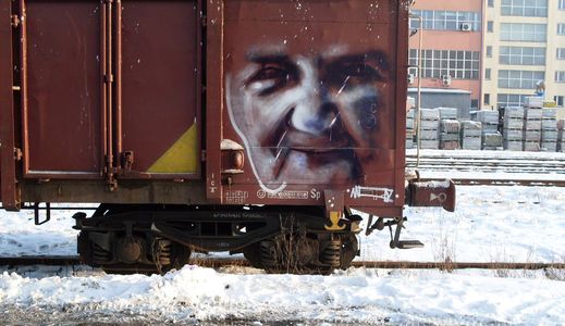  masz freight portrait snow poland