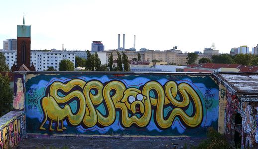 germany berlin rooftop spray