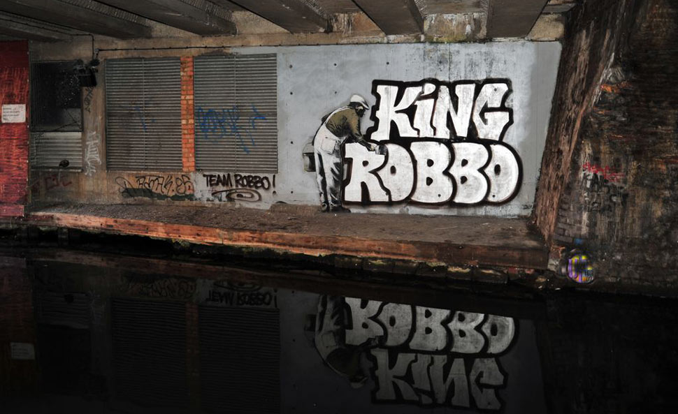  banksy robbo london water ukingdom