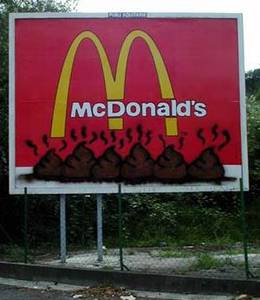  etron billboard mcdo france