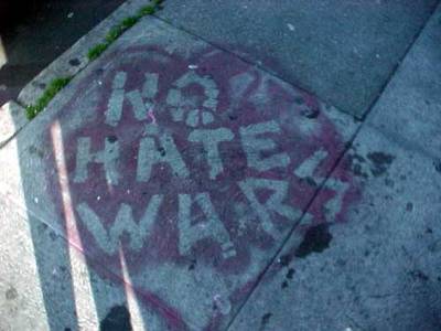  hate war california