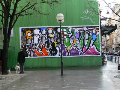  psyckose billboard paris lemur