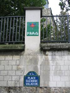  spaceinvader paris