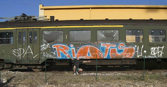  riots bologna train italy