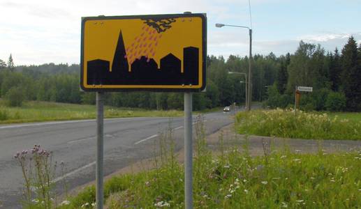  ttursk rusack roadsign scandinavia