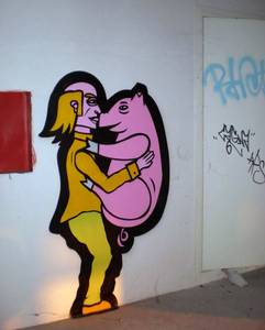  hotinpublic pig italy