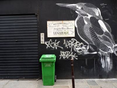  philippe-baudelocque chalk bird paris