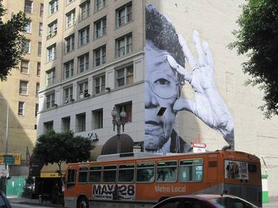  j-r big portrait losangeles california