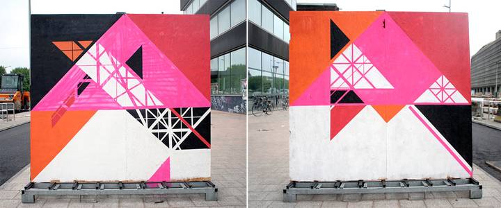  graphic-surgery pink geometry amsterdam netherlands