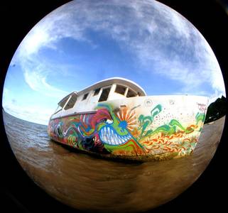  stinkfish providencia boat colombia south-america