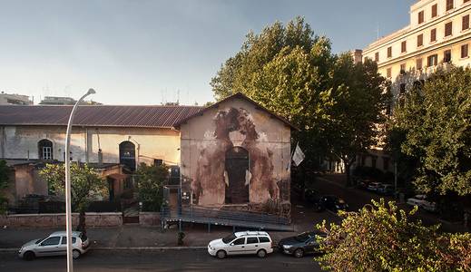  borondo roma italy