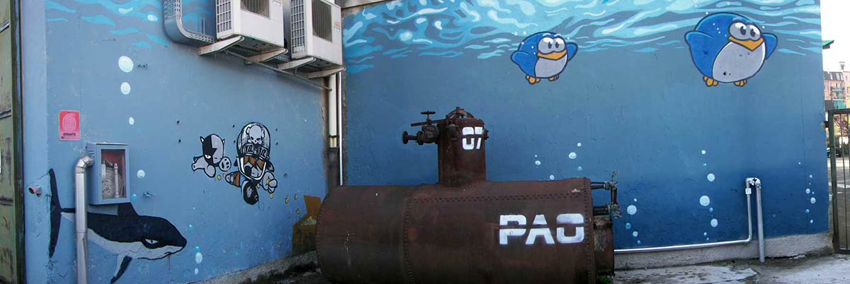  pao tvboy blue penguin fabbrica-borroni italy