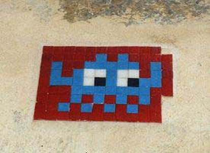  spaceinvader montpellier