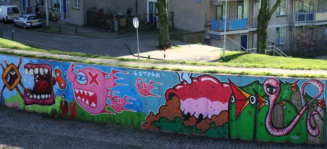 netherlands rotterdam lastplak-crew zuid