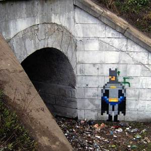  r8bit -r- superhero moscow russia pixel