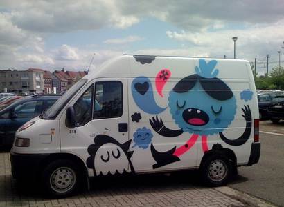  bue truck belgium