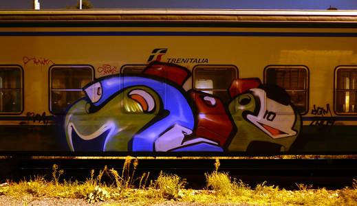  verbo train night italy