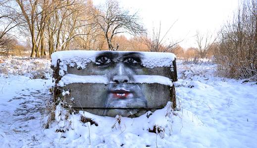  masz snow portrait poland