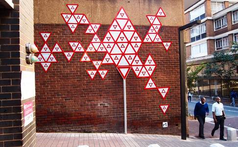 red roadsign south-africa johannesburg winter14 -r1-