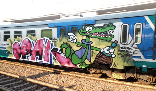 italy train crocodile opak sdk