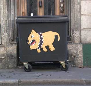  specio dog trash bordeaux