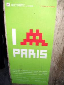  spaceinvader book paris