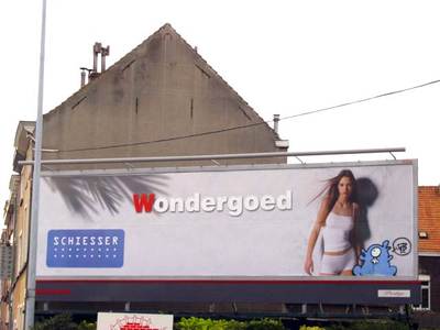 pest billboard belgium