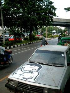  amp-street bangkok car thailand asia