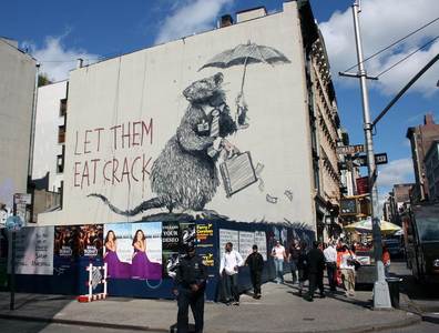  banksy rat nyc