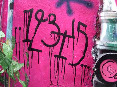  12345 tags pink paris