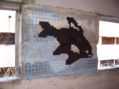  r8bit -r- fish russia pixel black