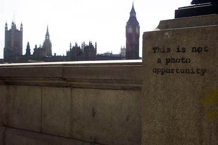  banksy london bigben ukingdom