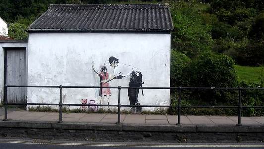  banksy glastonbury ukingdom