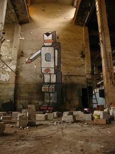  0331c robot moscow russia