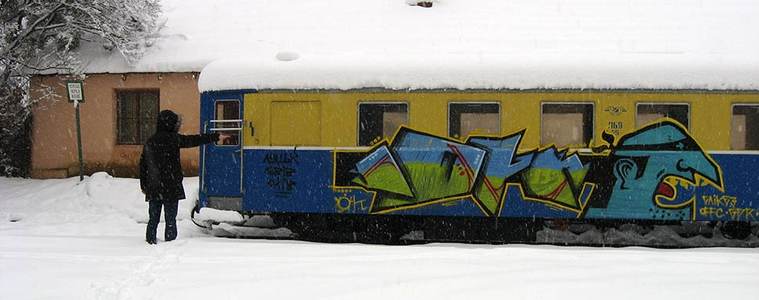  york slick error train snow lviv ukraine