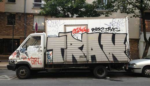  trane truck silver paris