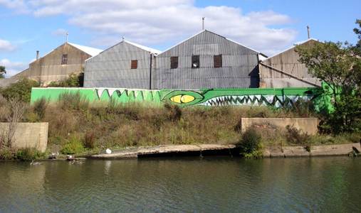 green london ukingdom rowdy crocodile
