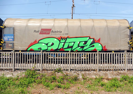 italy freight green _dirty_