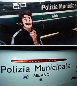  abbominevole milano police