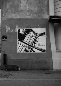  -36- spaceinvader b-w paris