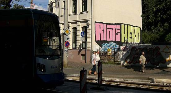  riots hero leipzig germany