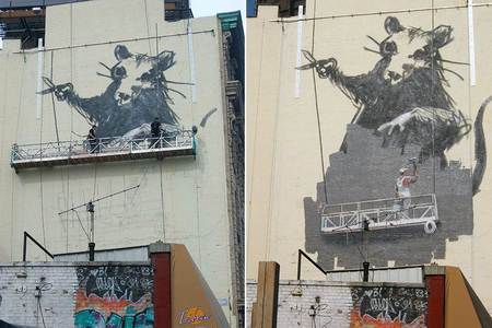  banksy process big nyc