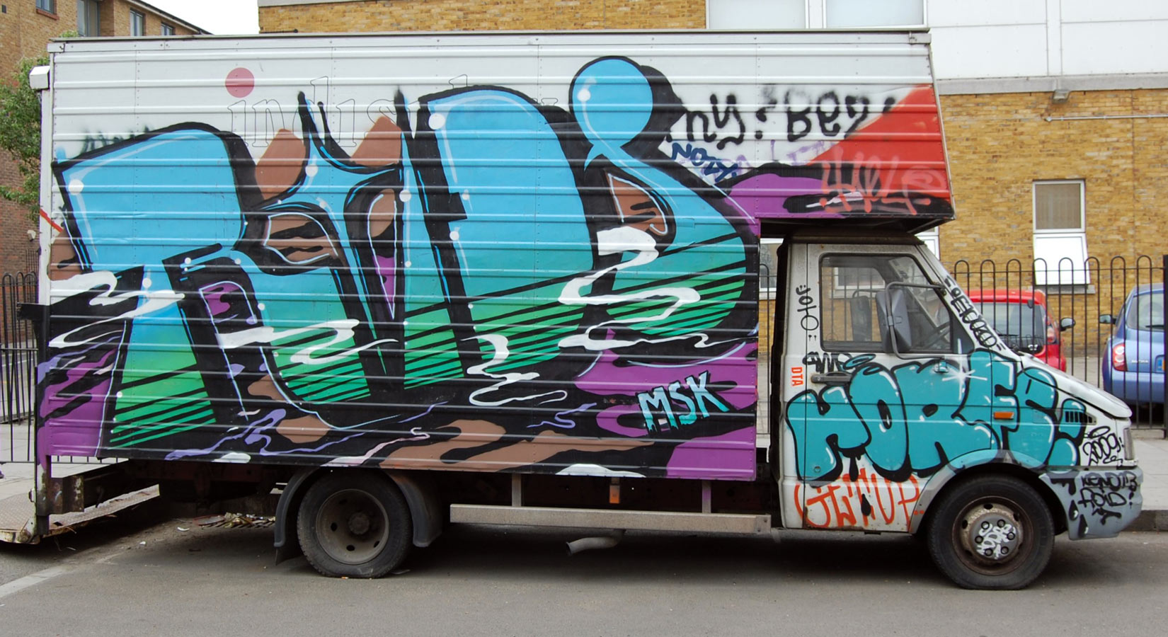  roid msk horfe truck london ukingdom