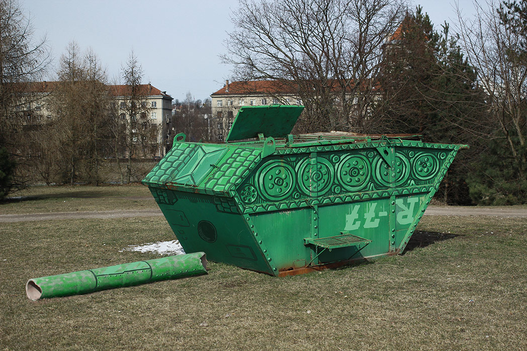 3-d green lithuania tank europe morfai spring15