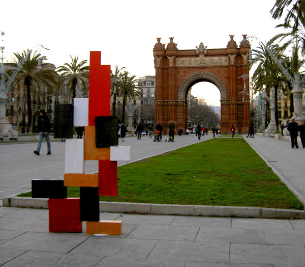  skount abstract geometry 3-d barcelona